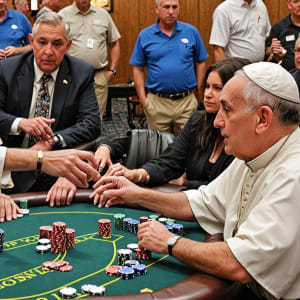 Sacensības par Popes apgabala kazino licenci: milžu duelis